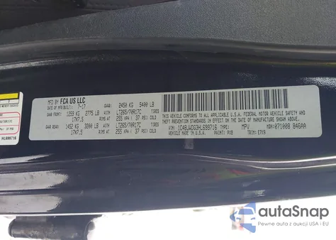 2017 Jeep Wrangler Unlimited Big Bear 4X4 z USA, uszkodzony, nr VIN 1C4BJWDG3HL699716